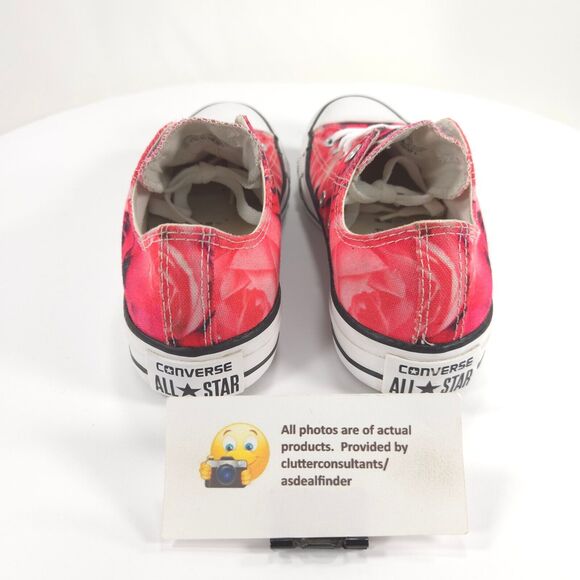 Converse All Star Athletic Sneaker Shoe Womens Size 6 Mens Size 4 146436C Red - Picture 3 of 9